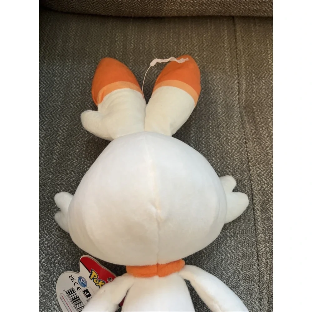 Pokemon SCORBUNNY Plush/Plushie Flambino/Hopplo Rabbit, Scorch Bunny